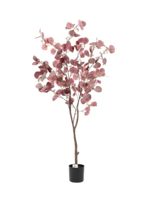 Paarse Kunst Eucalyptus 130cm