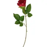 Rode Kunst Roos 55cm