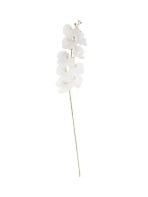 Witte Kunst Orchidee 100cm