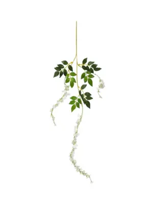 Witte Kunst Wisteria Tak 110cm