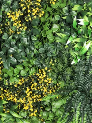 Fantasia Kunstplantenwand - Brandvertraagd