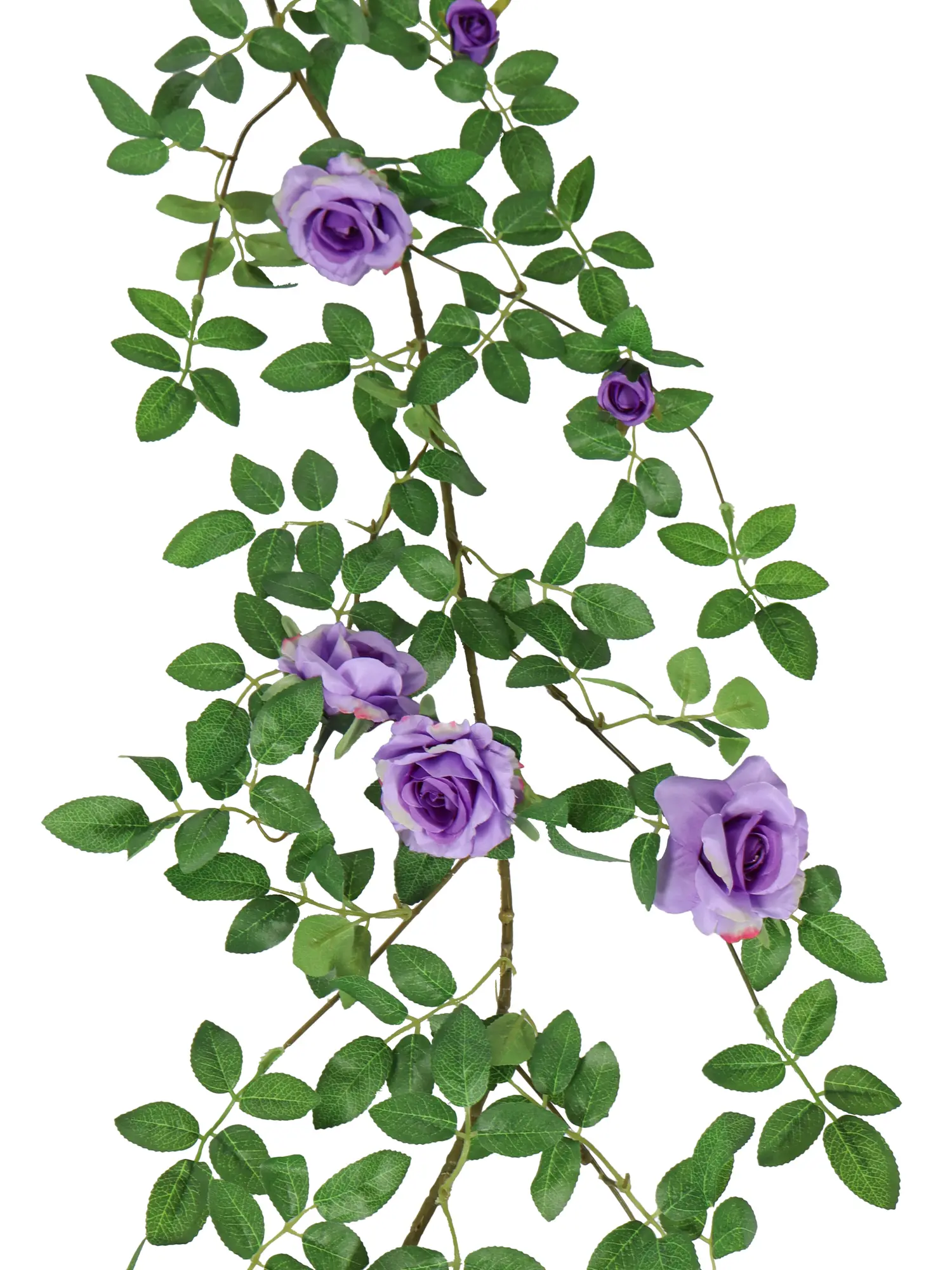 Kunst Rozenslinger Deluxe Paars 180cm