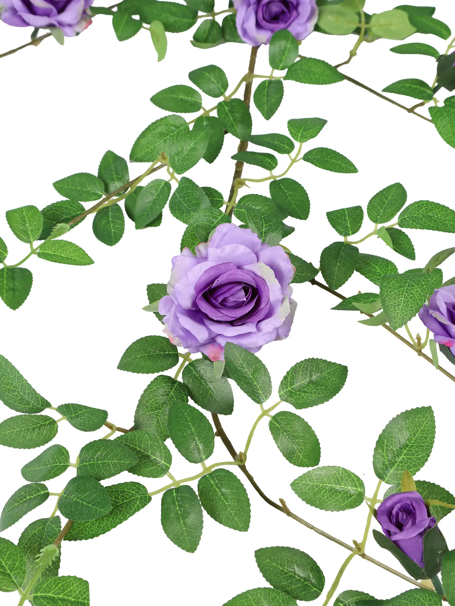 Kunst Rozenslinger Deluxe Paars 180cm