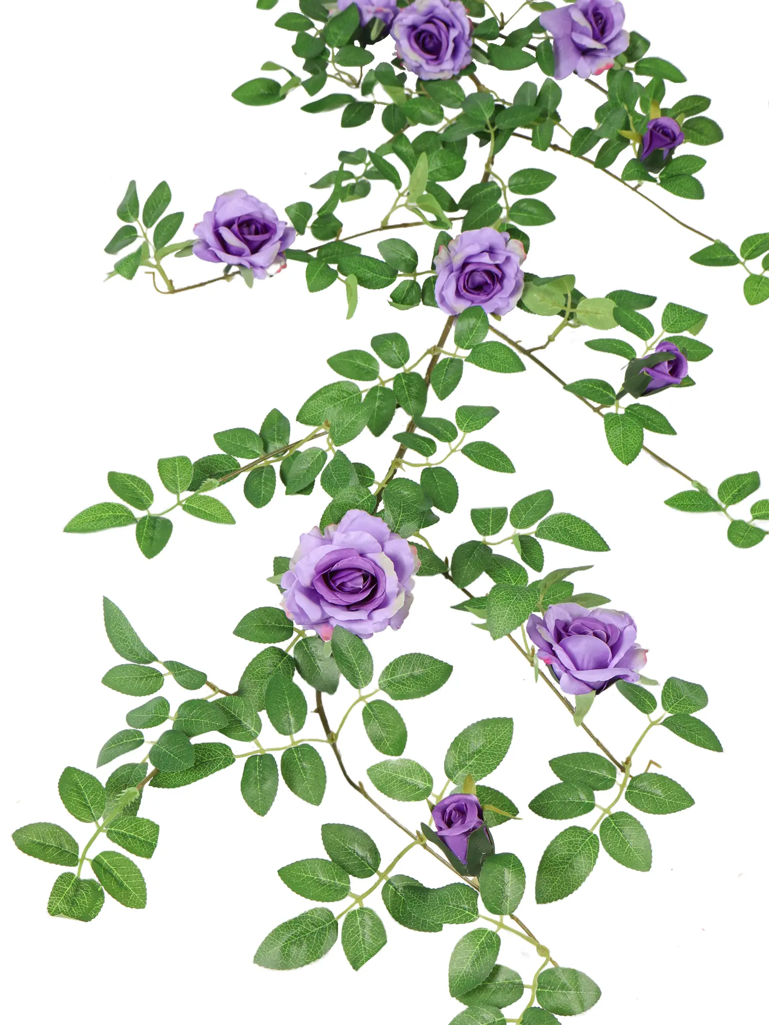 Kunst Rozenslinger Deluxe Paars 180cm