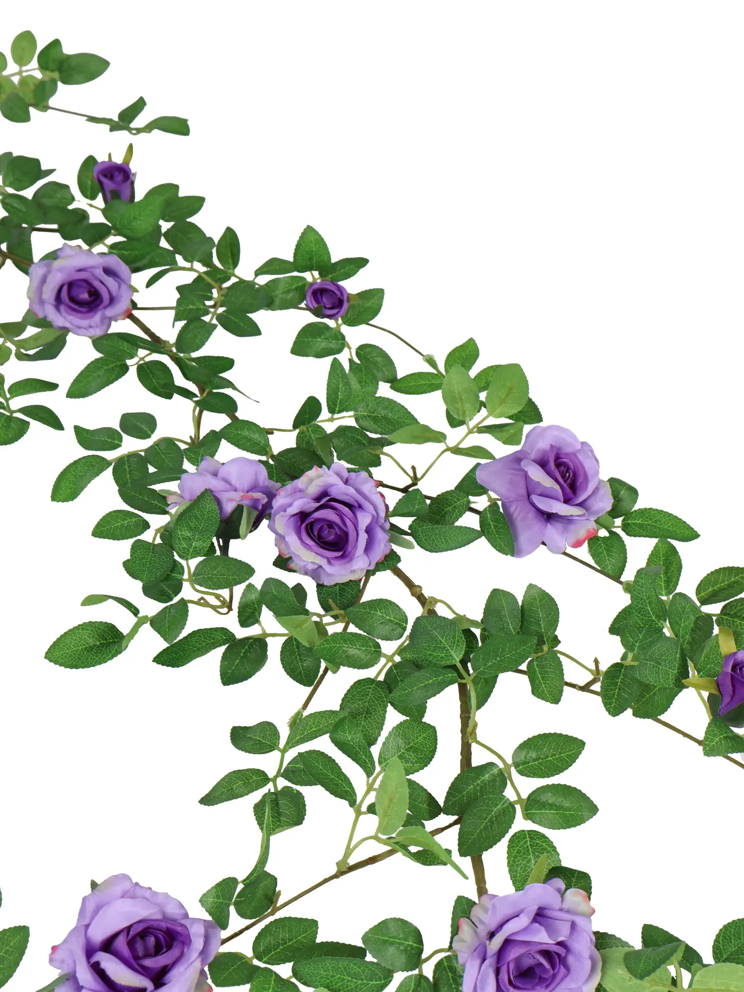 Kunst Rozenslinger Deluxe Paars 180cm - Afbeelding 7