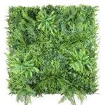 Brandvertragende Mix Sedumwand 100x100cm – Onderhoudsvrije en veilige kunsthaag met realistische beplanting