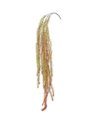 Kunsthangplant Draadmos Bruingroen 90cm – een natuurlijke mix van bruine en groene tinten voor een realistische uitstraling.