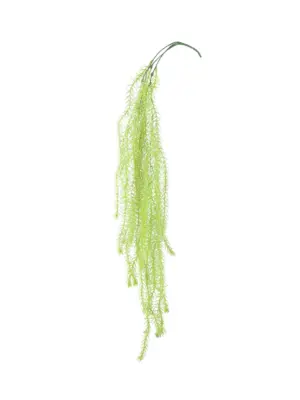 Kunsthangplant Draadmos Lichtgroen 90cm – frisse en natuurlijke kunstmos decoratie met flexibele stengel.