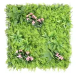 Varen Kunstplantenwand Roze Bloem direct geleverd van Kunstpalm.nl