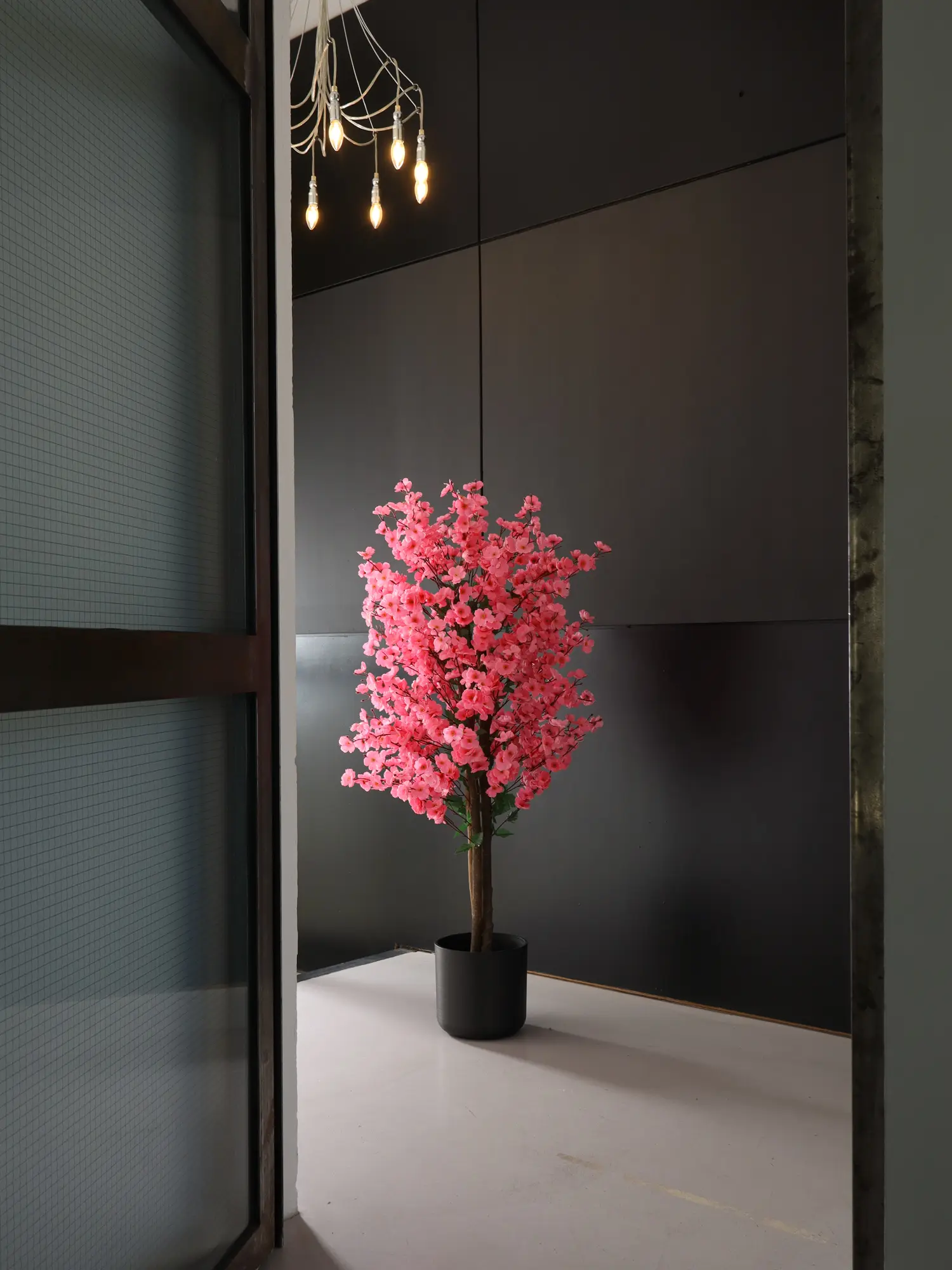 Kunst Bloesemboom Donker Roze 150cm