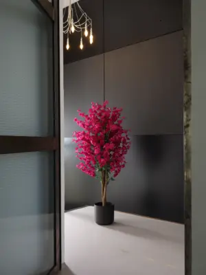 Kunst Bloesemboom Paars 150cm