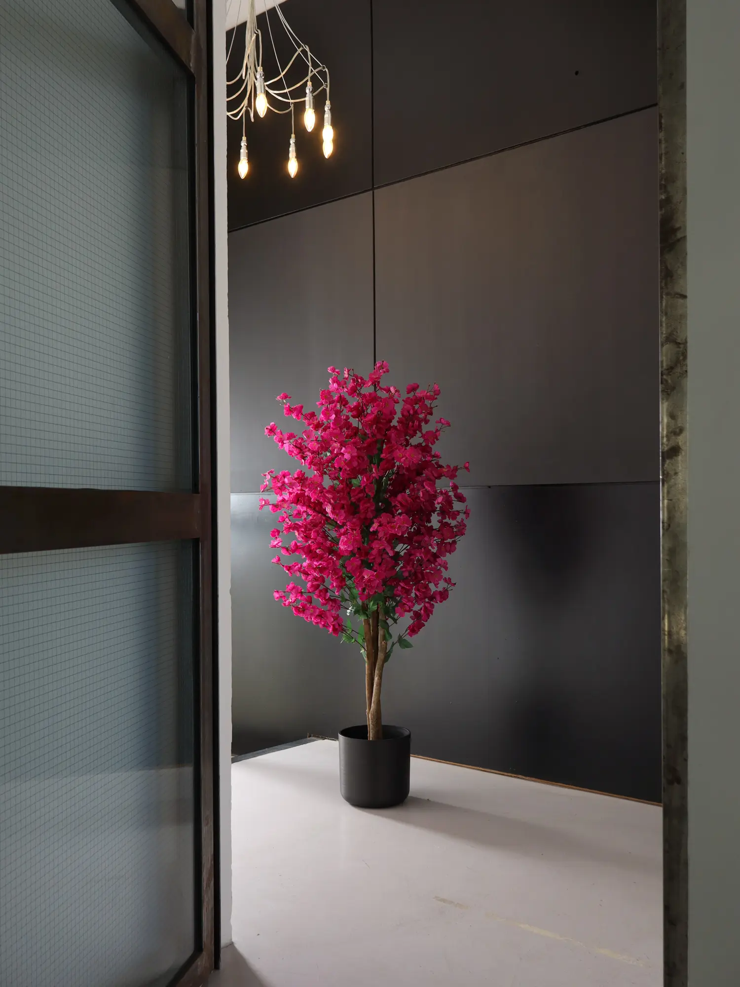 Kunst Bloesemboom Paars 150cm