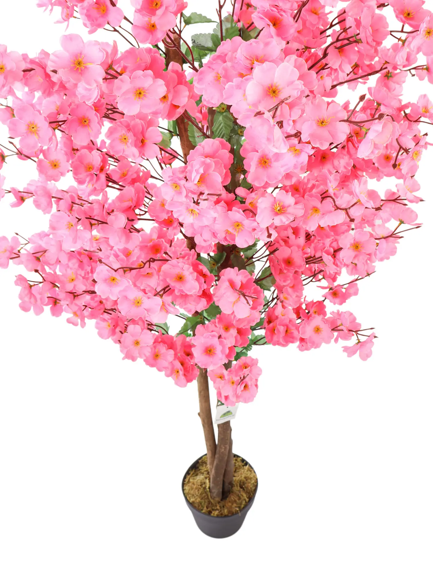 Kunst Bloesemboom Donkerroze 150 cm met gedetailleerde zijtakken.