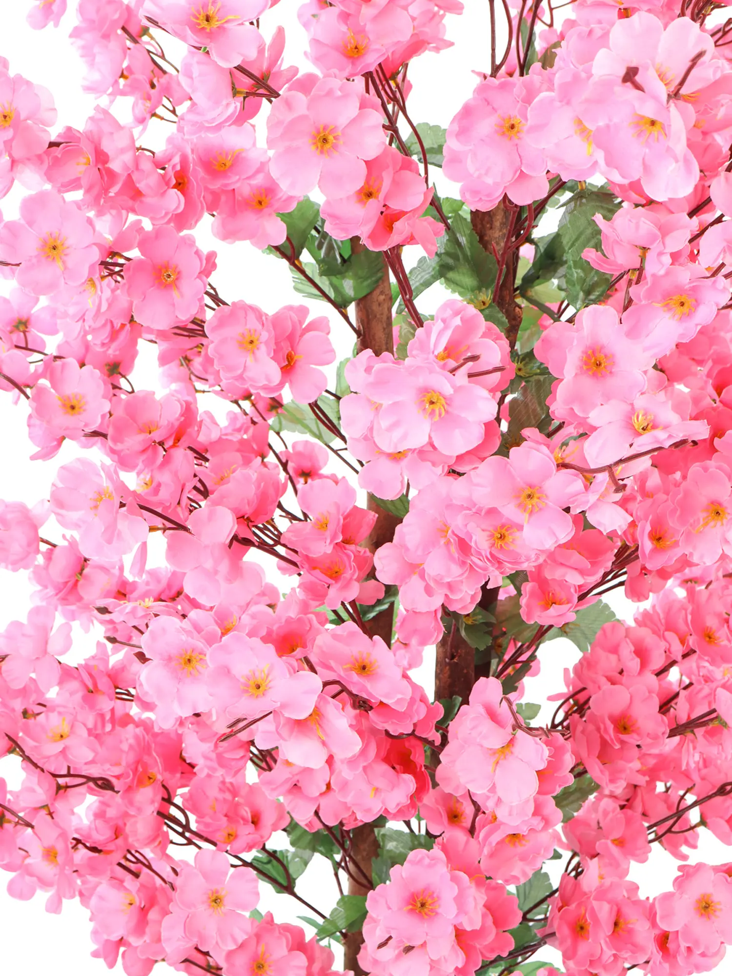 Kunst Bloesemboom Donkerroze 150cm met stevige stam.