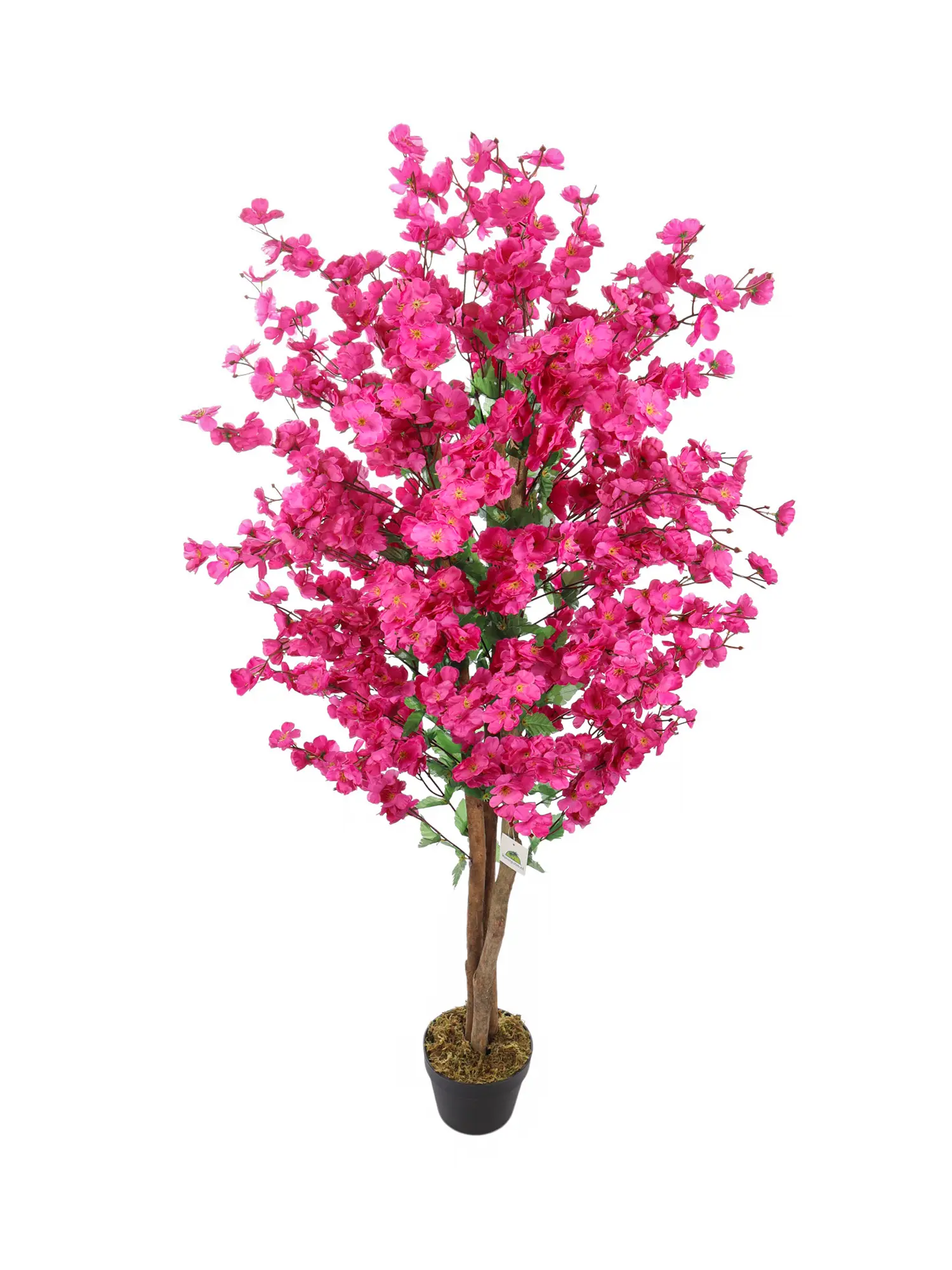 Kunst Bloesemboom Paars 150cm met extra volle bloesems.