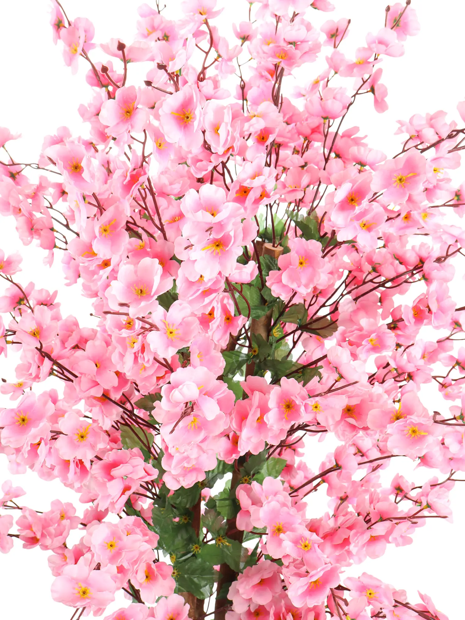 Decoratieve roze kunstbloesemboom 150cm, natuurlijk ogend