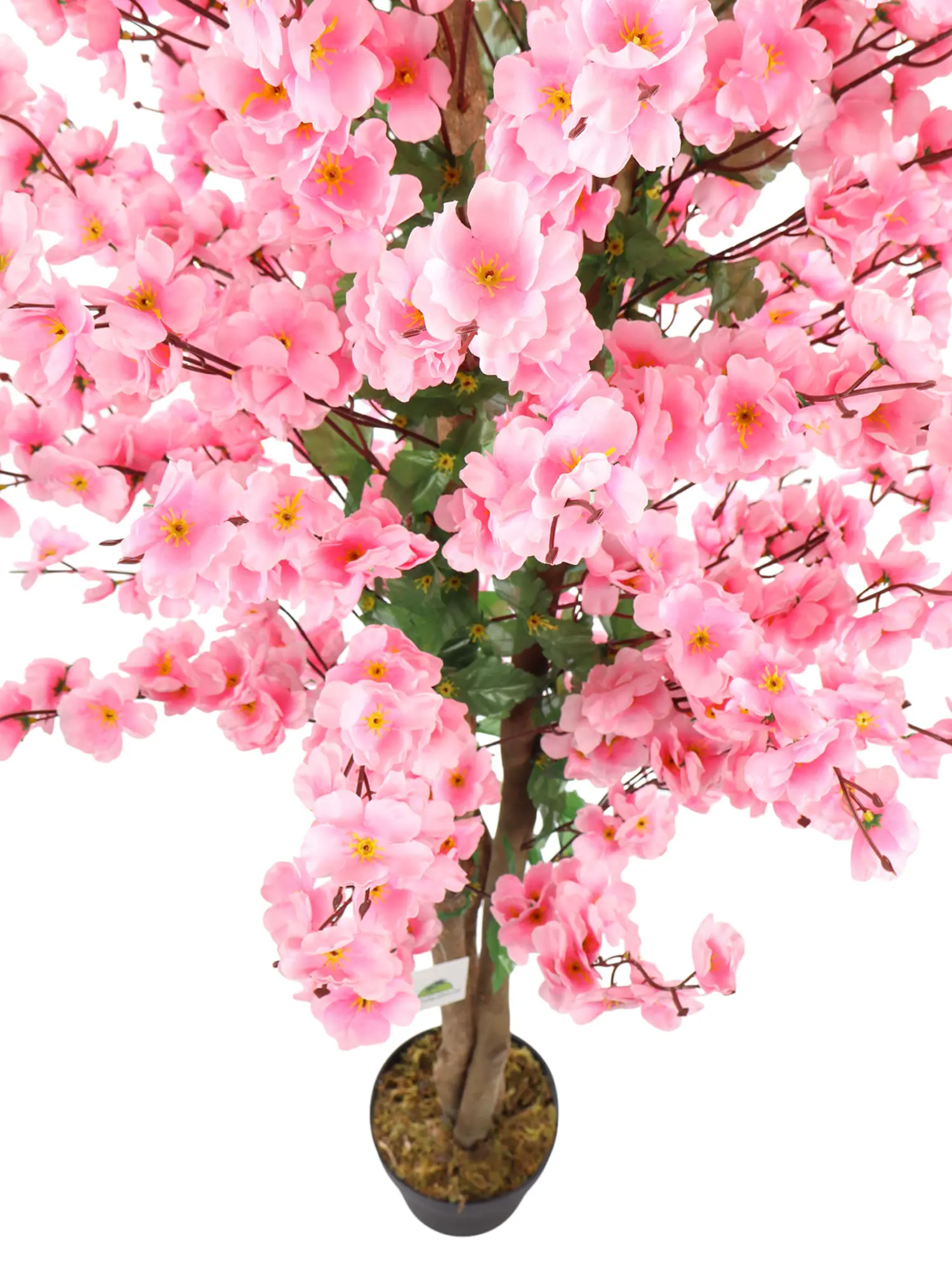 Levensechte roze bloesem kunstboom, 150cm hoog