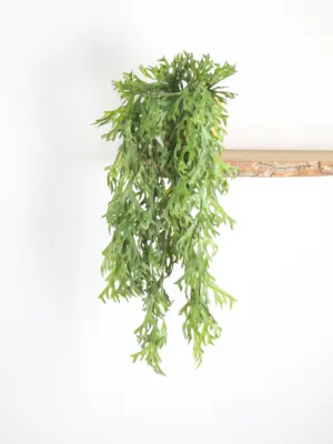 Kunst Hersthoorn Donkergroen 75cm – realistische en buigbare nepplant.