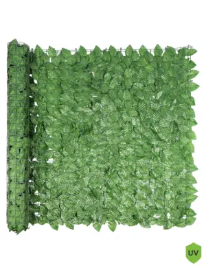 Beukenblad kunsthaag 300x150cm voor privacy in tuin en balkon
