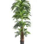 1. Levensechte Nep Arecapalm Panama XL 230cm met volle groene bladeren