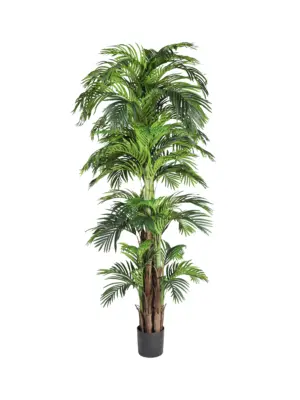 1. Levensechte Nep Arecapalm Panama XL 230cm met volle groene bladeren