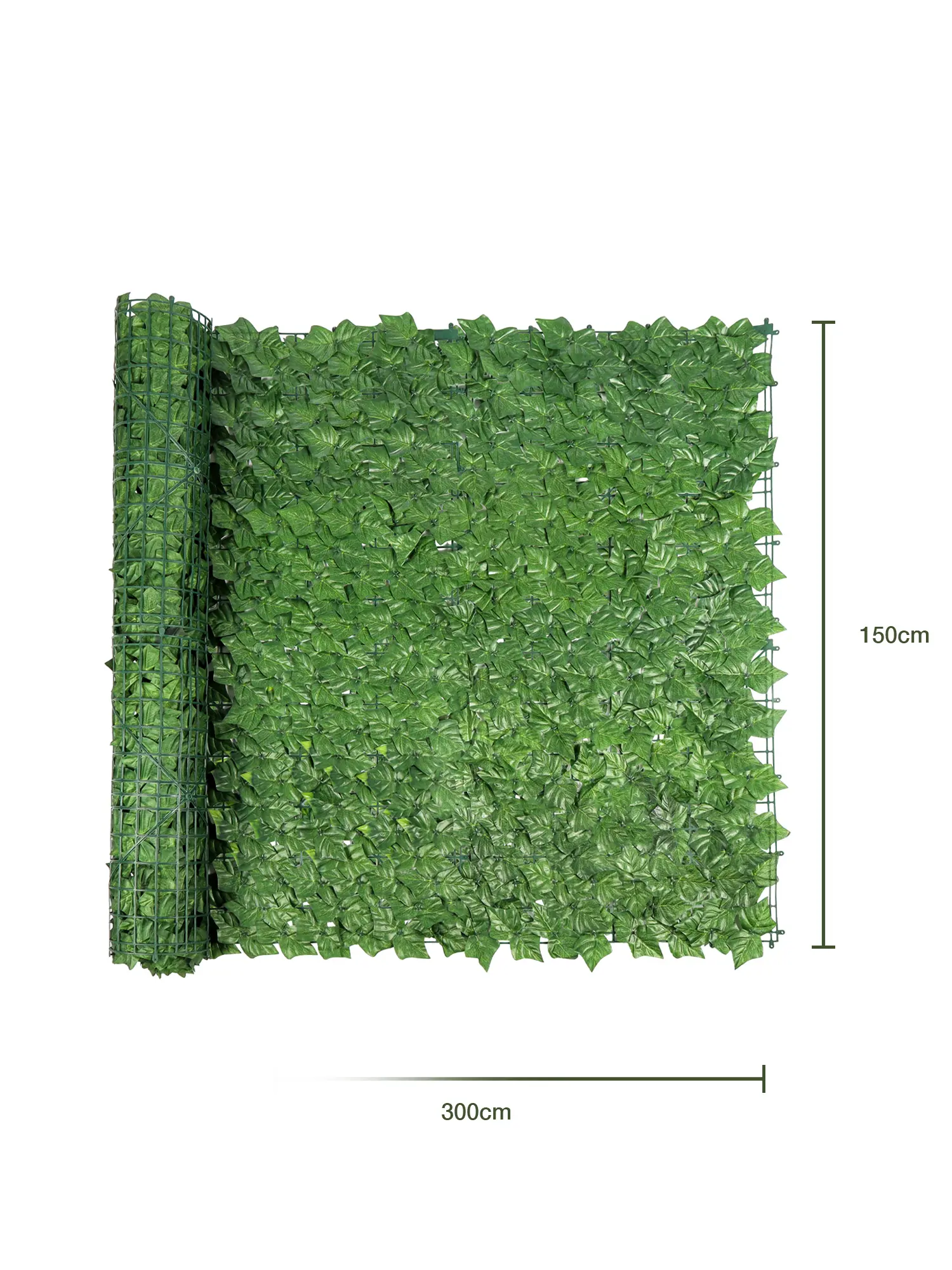Nep Klimop Haag op Rol van 300x150cm - Afbeelding 5