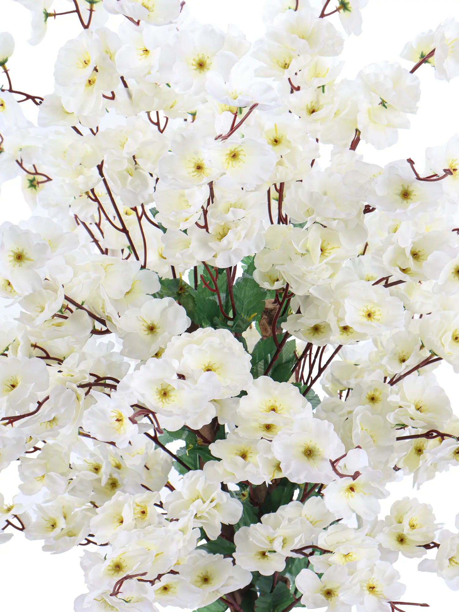 Witte zijdebloesemboom 90cm – een luxe en sfeervolle decoratieve kunstplant.