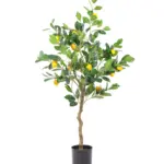 Kunst Citroenboom 120cm met volle kruin en citroenen