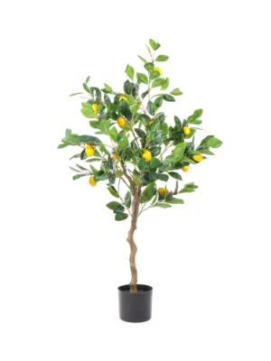 Kunst Citroenboom 120cm met volle kruin en citroenen