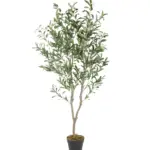 Levensechte Kunstolijfboom Toscane 155cm met realistische olijven