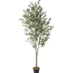 Levensechte Kunstolijfboom Toscane 210cm met realistische olijven