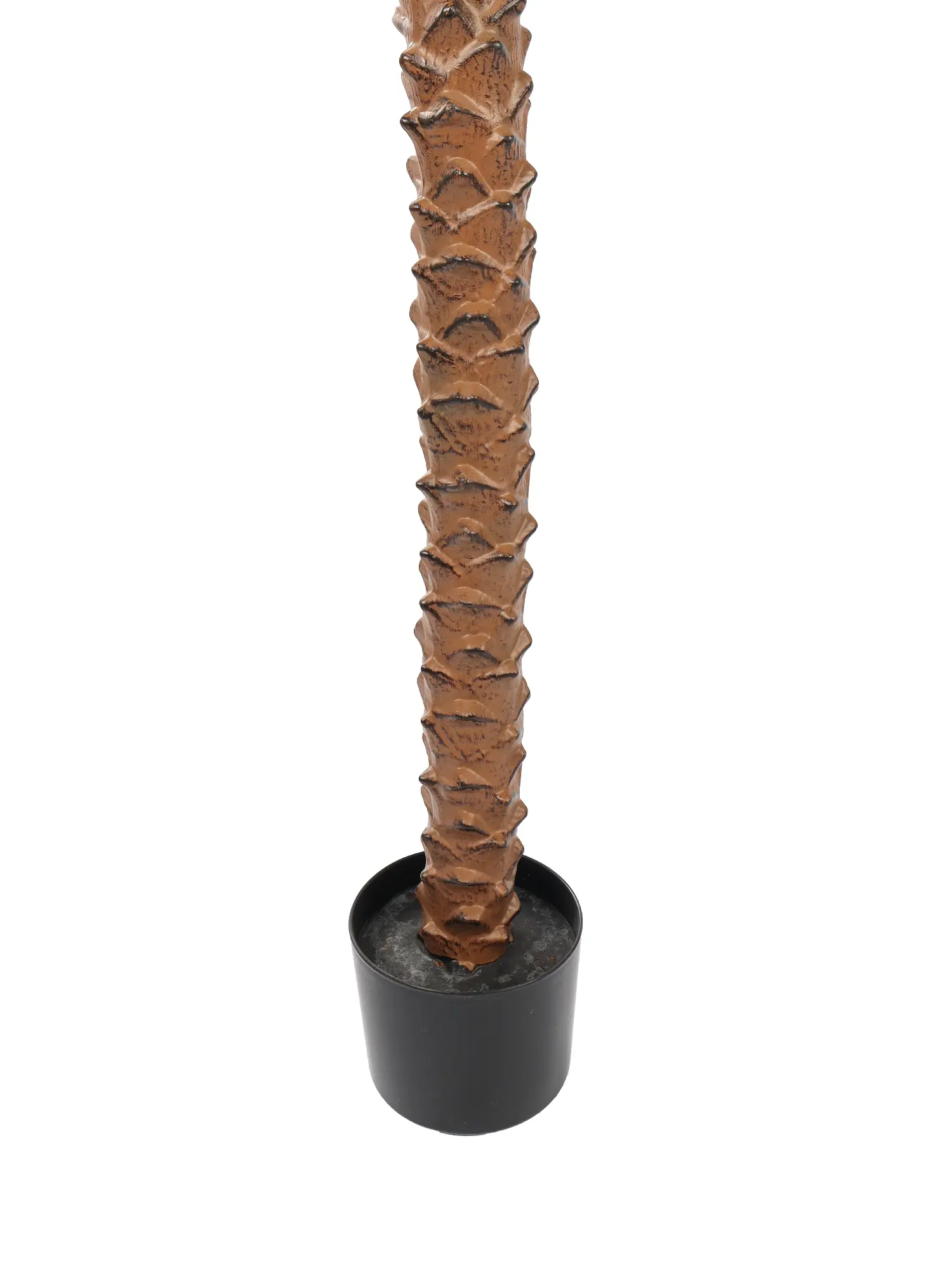 Tropische Kunstpalm Cuba 190cm met kokosvezel en dikke palmstam.