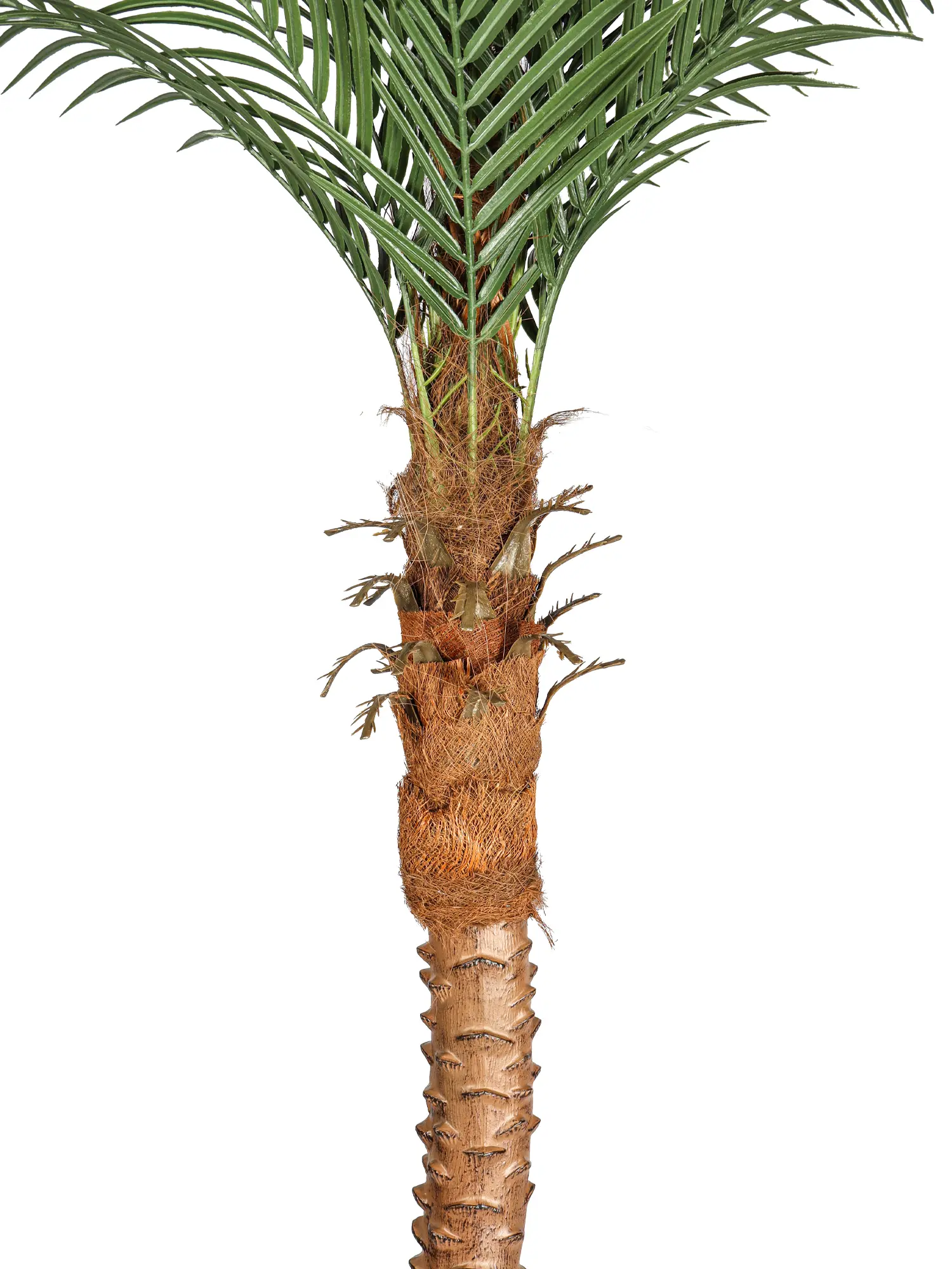 Grote Kunstpalm Cuba 260cm met realistische stam en bladeren.