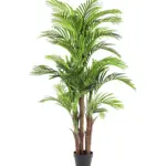 Nep Arecapalm Panama 155cm kunstpalm met 5 stammen