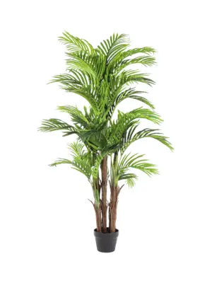 Nep Arecapalm Panama 155cm kunstpalm met 5 stammen
