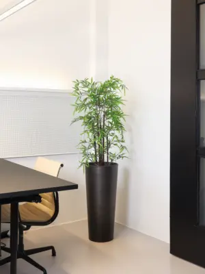 Bamboe Kunstplant Zwart 110cm sfeerfoto