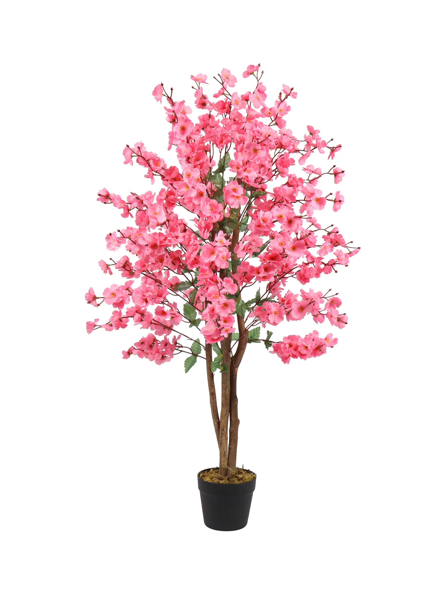 Kunst Kersenbloesem Boompje Donker Roze 120cm in volle bloei