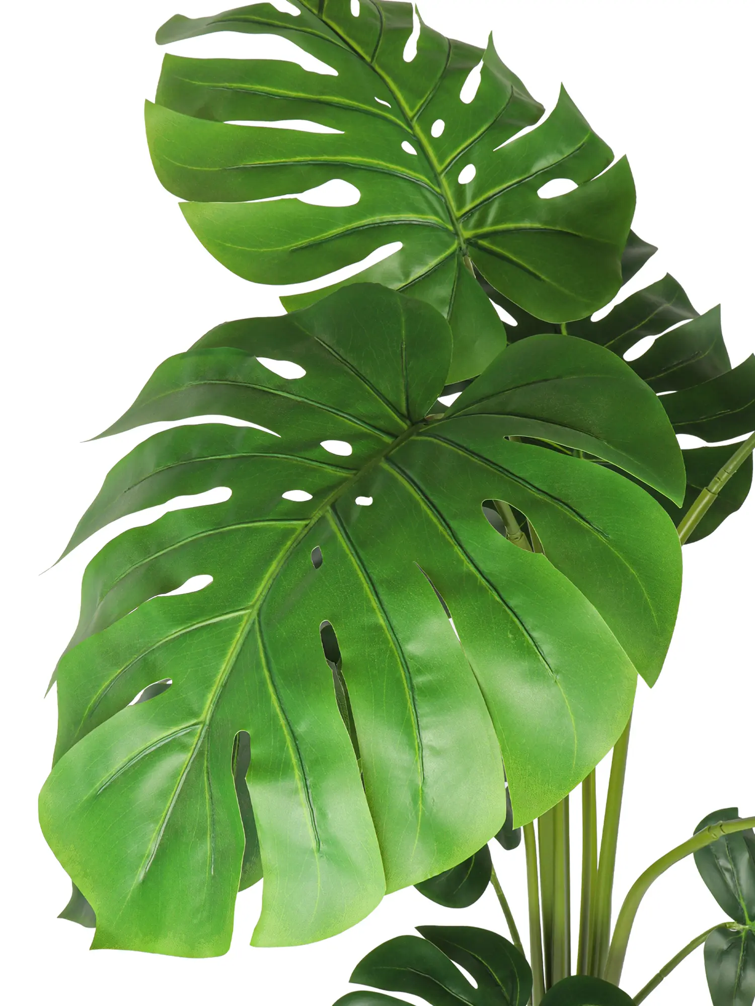 Grote kunstplant Monstera met natuurgetrouw blad