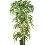 Nep bamboeplant 120cm met smalle groene bladeren