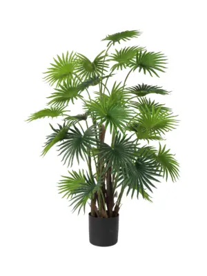 Realistische nep waaierpalm 150 cm – Kunstpalm.nl