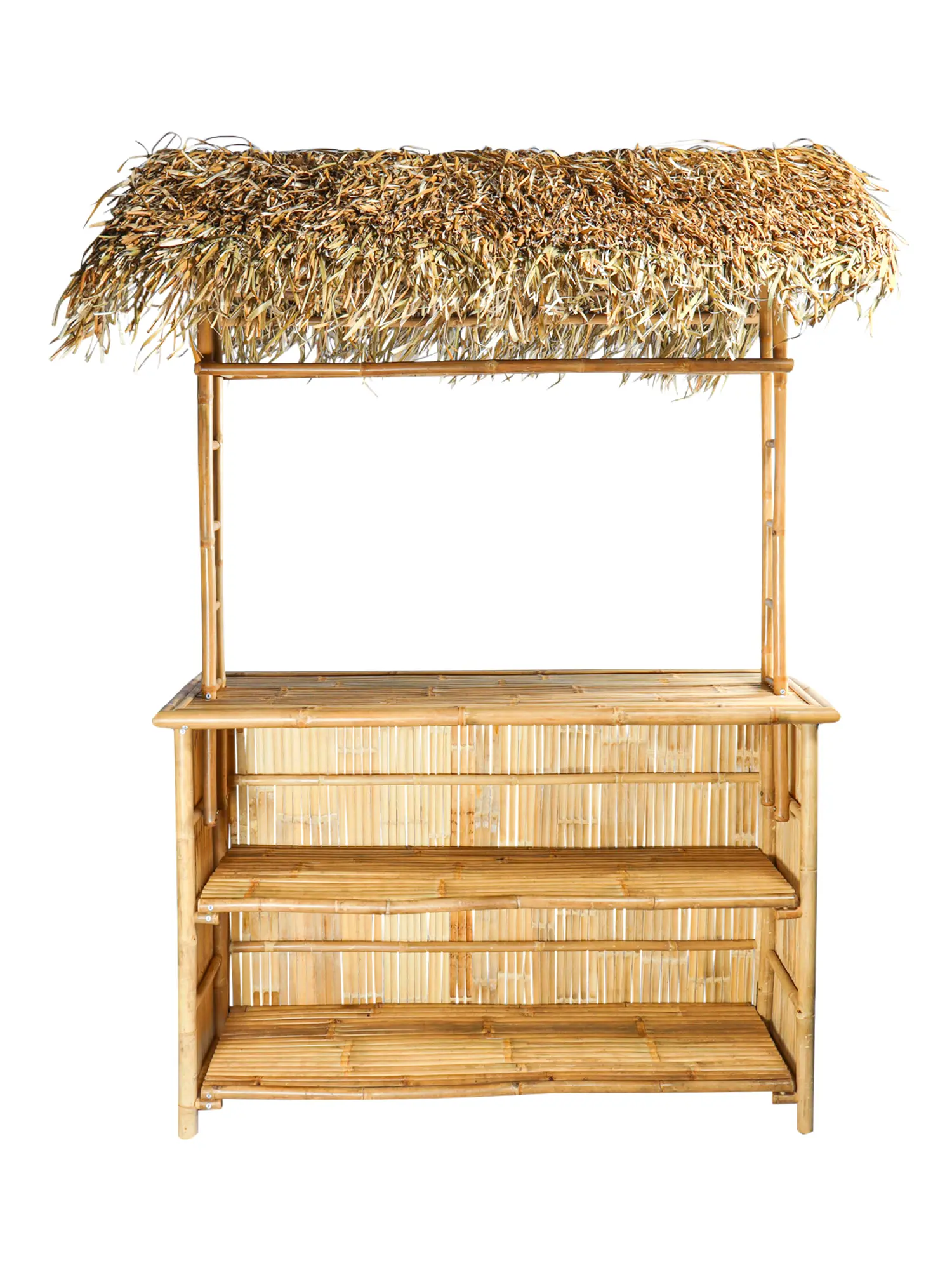 Bamboe bar met kunst rieten dak