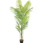 Kunst Arecapalm Tenerife 190cm met volle groene bladeren