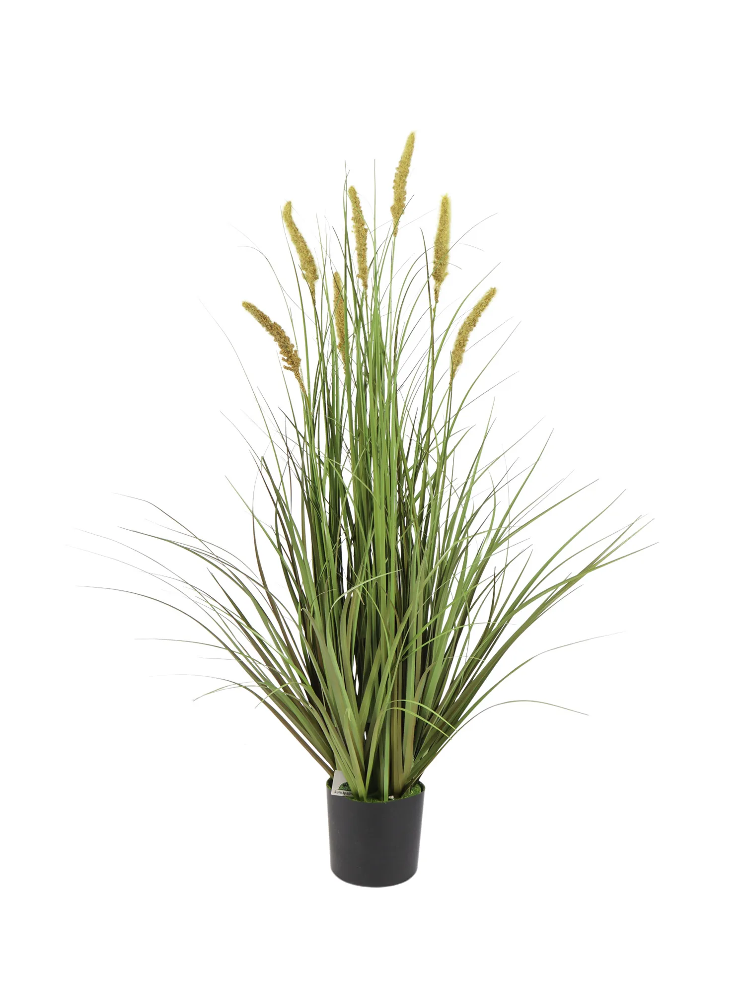 Breed Kunstpluimgras 95cm in pot met pluimen – Kunstpalm.nl