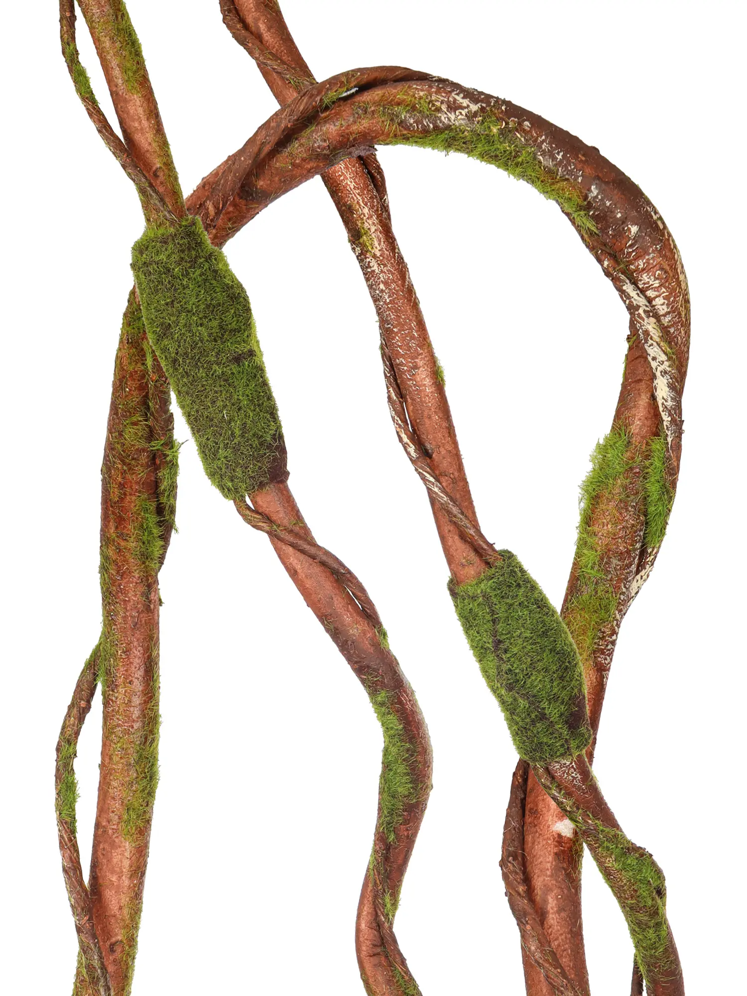 Decoratieve kunstliaan in een winkeletalage.