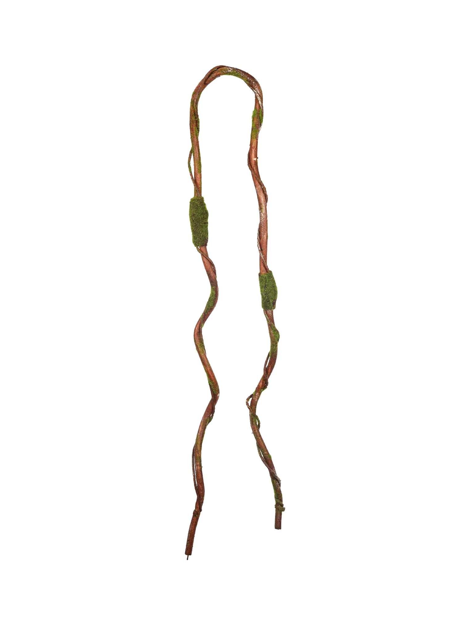 Kunst liaanbladslinger in combinatie met kunstklimop.