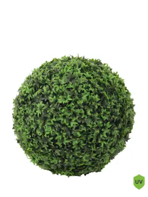 Kunst Klimop Bol D53cm buitenkwaliteit – Kunstpalm.nl