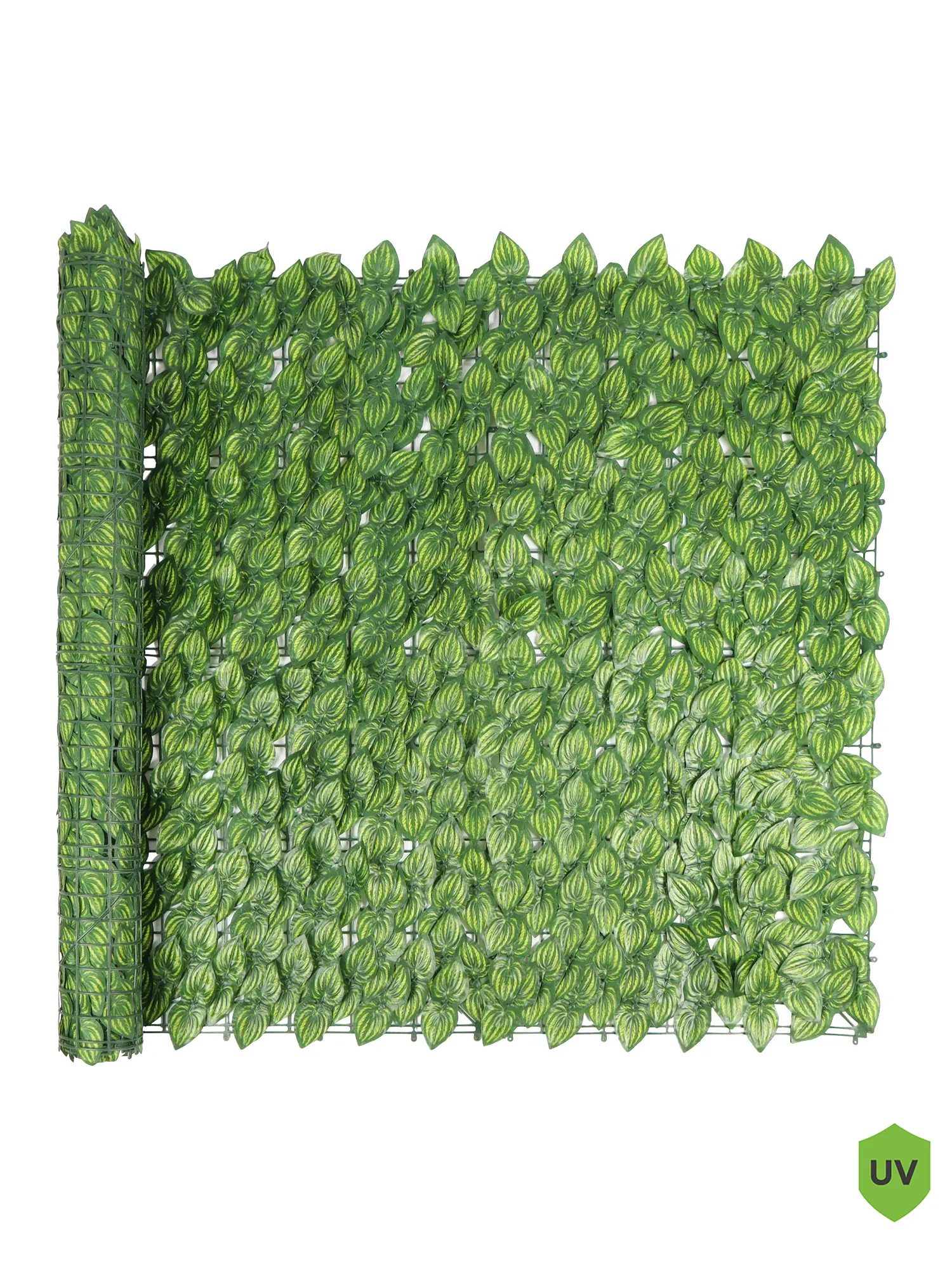 Kunsthaag op rol bont 300x150cm voor tuin en balkon