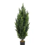 Kunstplant conifeer 120cm met volle groene takken en natuurlijke uitstraling