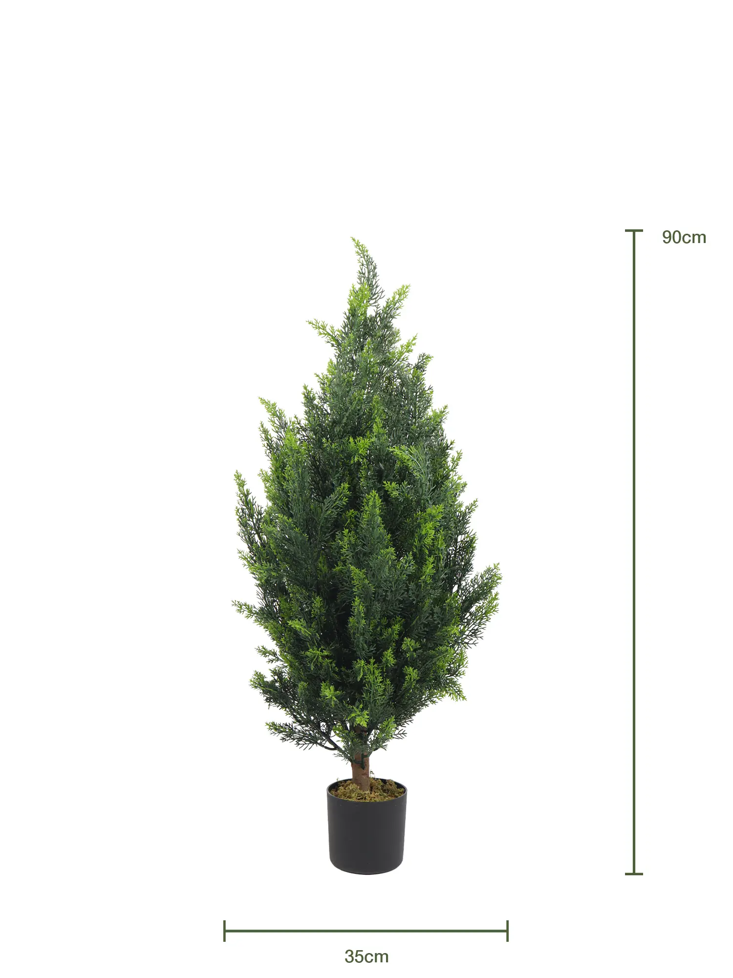 Kunstplant Conifeer 90 cm hoog