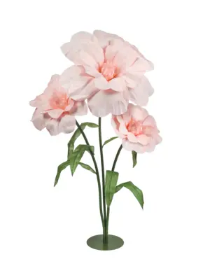 Extra Grote Kunstbloem Lichtroze 175cm – XXL kunstbloemen met standaard van Kunstpalm.nl